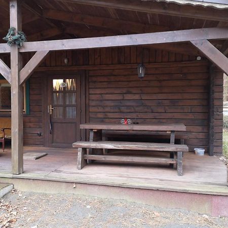 Ferienhaus Waldhütte Ferch Schwielowsee Exterior foto