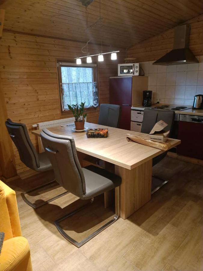 Ferienhaus Waldhütte Ferch Schwielowsee Exterior foto